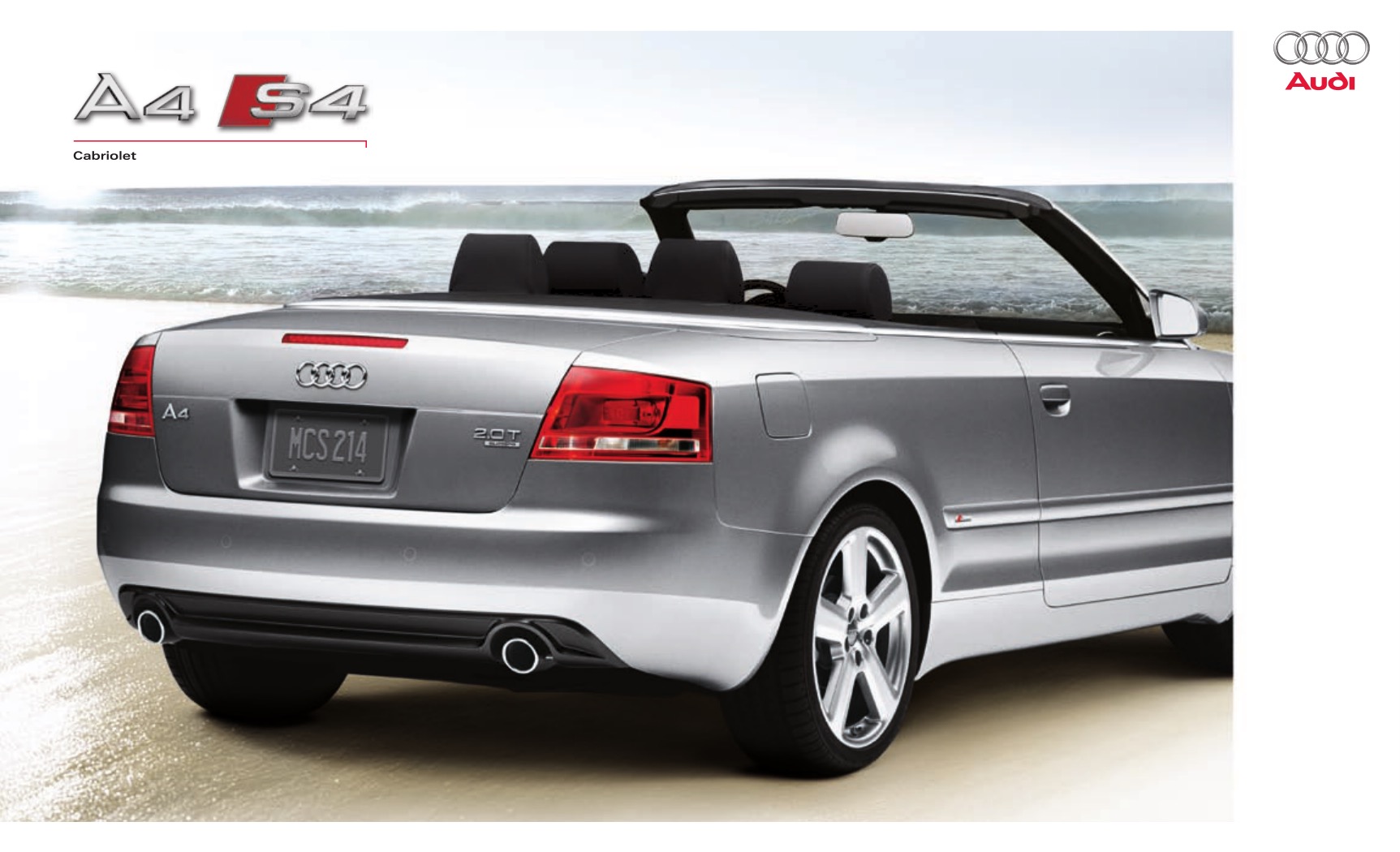 2009 Audi A4 Convertible Brochure Page 4